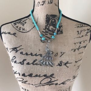 FREE! Peacock necklace with purchase $100.